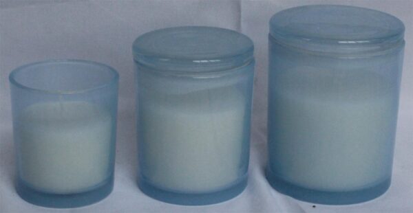Wax filled Glass - CYLINDER shape  FL005 / FL333 / FL 334 / JADE finish