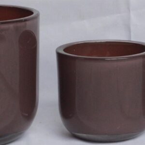 Glass CYLINDER shape FL366 / FL367 / FL368 / OPAQUE finish