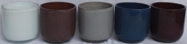 Glass CYLINDER shape FL366 / OPAQUE finish