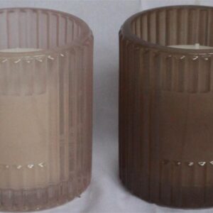 Wax filled Glass - CYLINDER FL627 shape / JADE finish