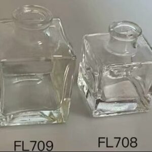 Clear Glass - Bottle rectangular FL708 / FL709