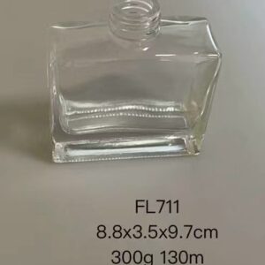 Clear Glass - Bottle rectangular FL711SS