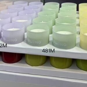 Ready For Sale DISPLAY on 1/4 palette / Wax filled Glass / FL390 MATT finish